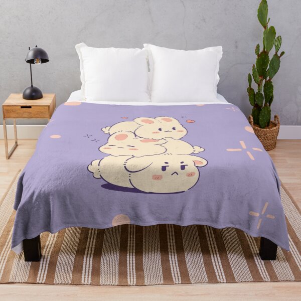 Item preview, Cute Bunny Stack | Purple designed and sold by ModesaDraw.
