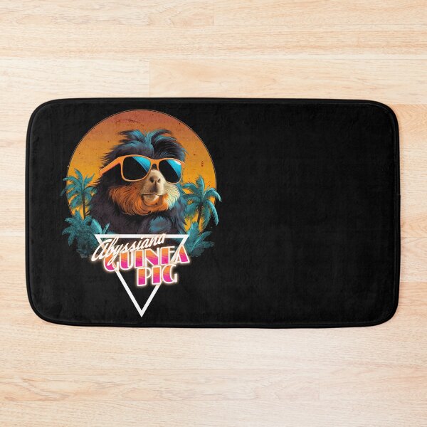 Item preview, Retro Wave Abyssinia Guinea Pig Vibes Shirt designed and sold by RedDesignSyc.