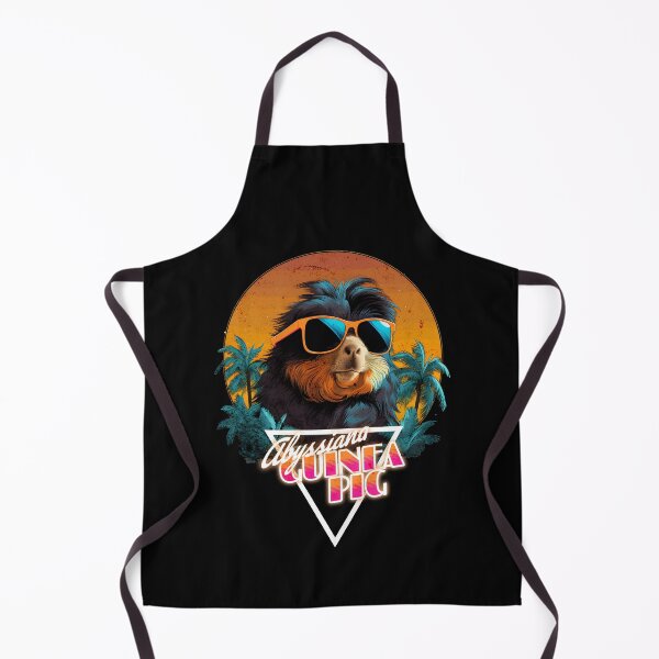 Item preview, Retro Wave Abyssinia Guinea Pig Vibes Shirt designed and sold by RedDesignSyc.