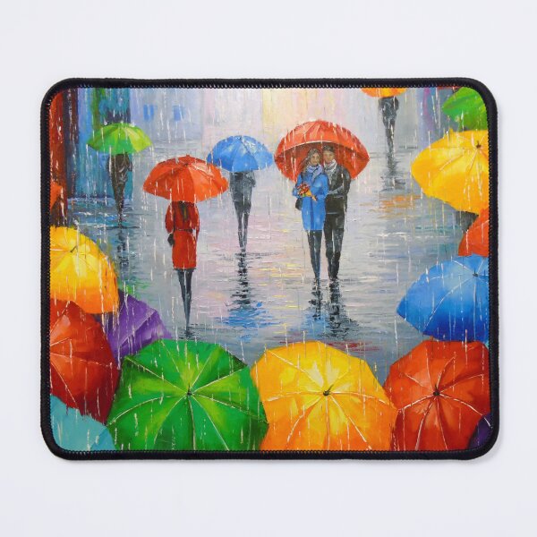 Item preview, A bright melody of rain in the city designed and sold by Olha Darchuk.
