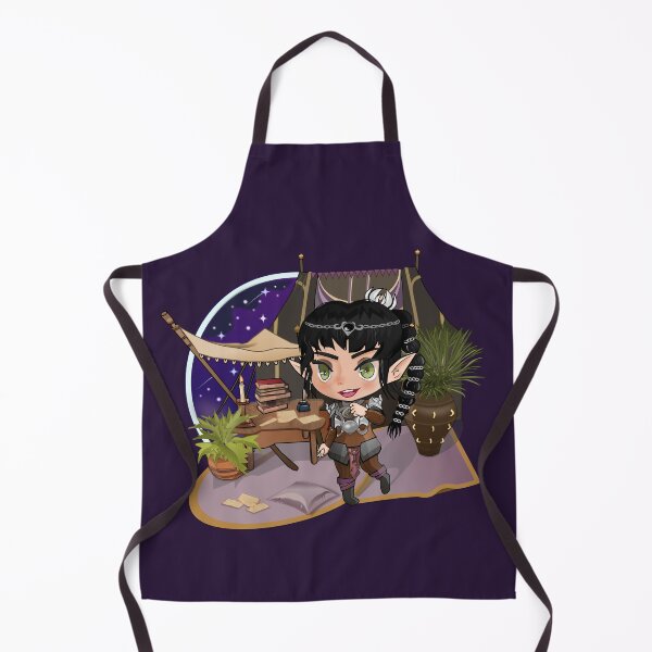 Item preview, Shadowheart Chibi at Camp Baldur's Gate 3 designed and sold by nuwandafoer.
