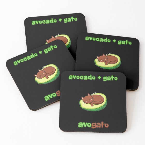 Item preview, Avocado + Gato AvoGATO Funny Animal Essential T-shirt designed and sold by MAGness.