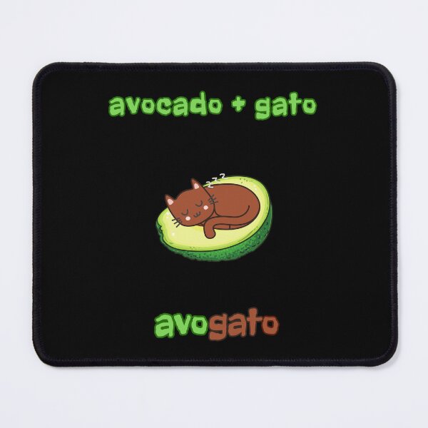 Item preview, Avocado + Gato AvoGATO Funny Animal Essential T-shirt designed and sold by MAGness.