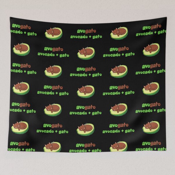 Item preview, Avocado + Gato AvoGATO Funny Animal Essential T-shirt designed and sold by MAGness.