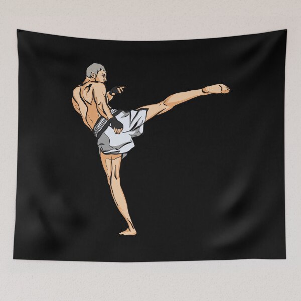 Item preview, kick boxing designed and sold by itswallcraft.