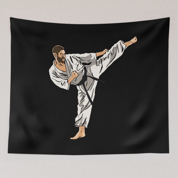 Item preview, karate designed and sold by itswallcraft.
