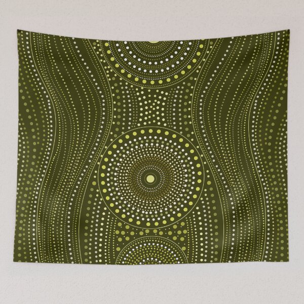 Item preview, Yellow Dot Aboriginal australian art designed and sold by Quacktails.