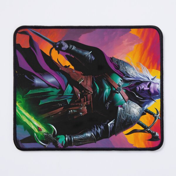 Item preview, Drow Elf Drizzt Do’Urden designed and sold by AIncredible.