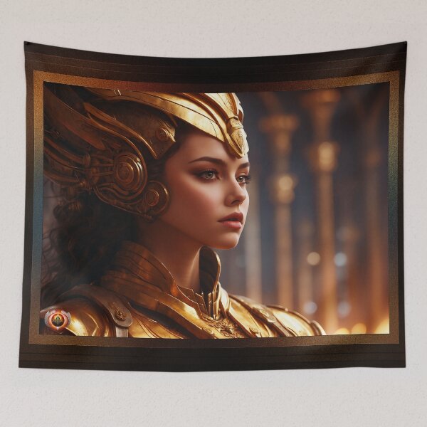 Item preview, Princess Eylaria Of The House Of Ceslyan Beautiful AI Concept Art Portrait by Xzendor7 designed and sold by Xzendor7 Digital Art Creations.