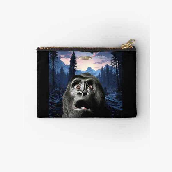 Item preview, Monkey Selfie with UFOs designed and sold by Master-Print.
