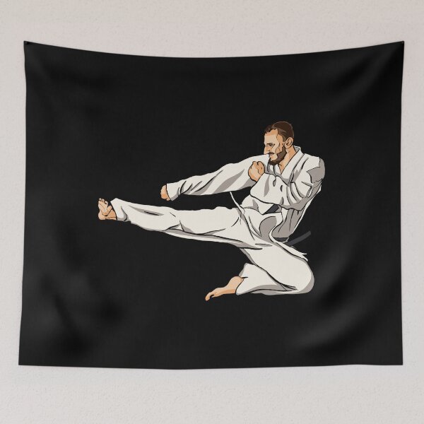 Item preview, karate black belt designed and sold by itswallcraft.
