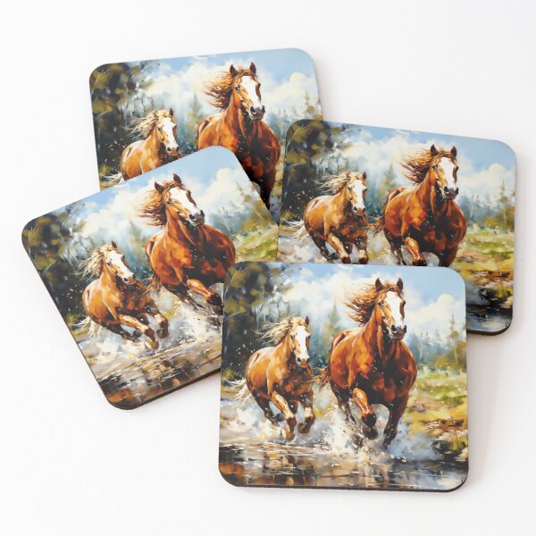 Item preview, Running Horses designed and sold by Dawn van Doorn.