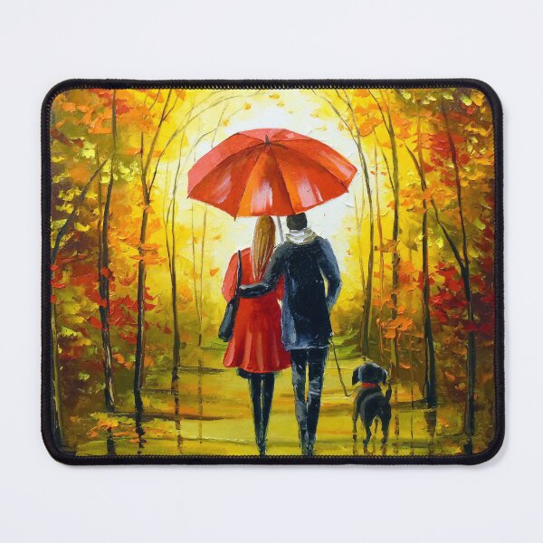 Item preview, Romantic walk with loved ones designed and sold by Olha Darchuk.