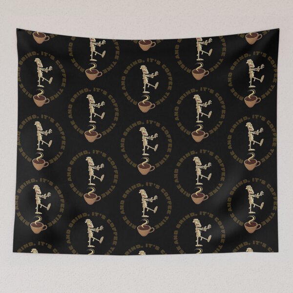 Item preview, Rise and Grind: It's Coffee Time! Aesthetic Delight for Coffee Lovers designed and sold by lemamis.