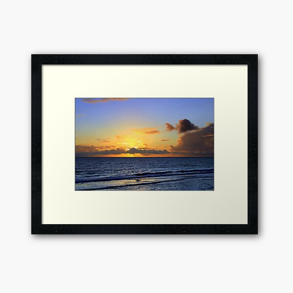 Garrynamonie Sunset 2 Framed Art Print