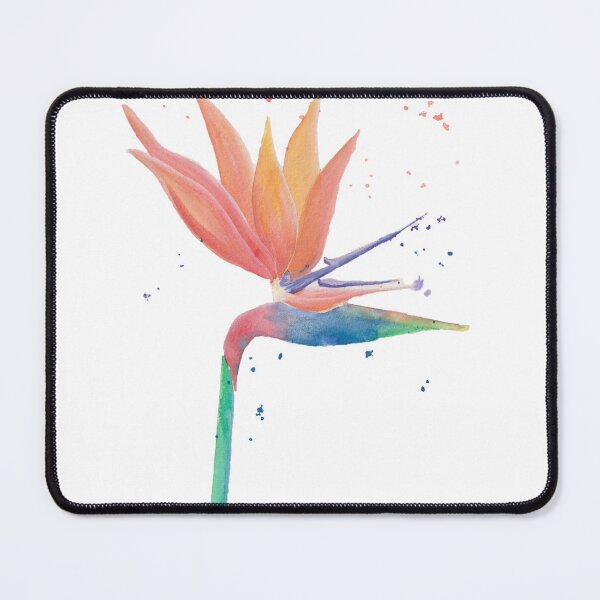 Item preview, Exotic Strelitzia in Watercolor designed and sold by Waterwillow Art.