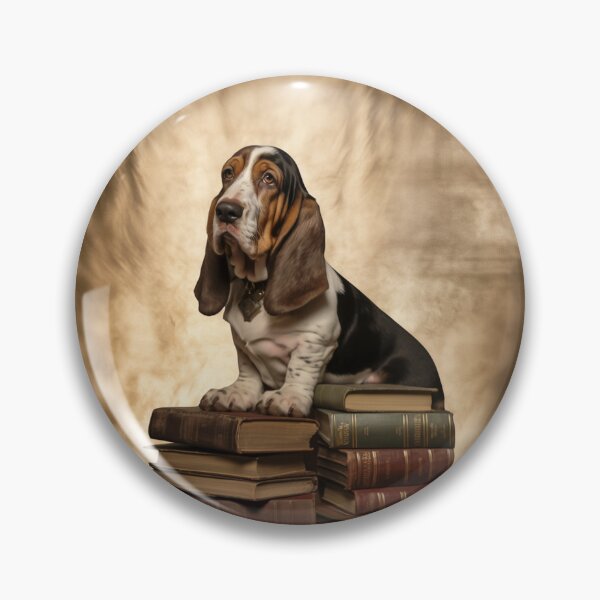 Item preview, Literary Basset Hound designed and sold by KeeganCreations.
