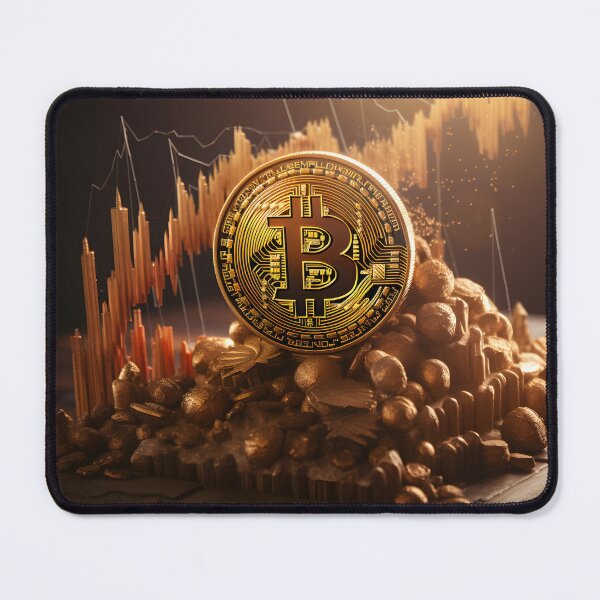Item preview, Increased Bitcoin Demand Driving Price Surge designed and sold by PixelPrisma.
