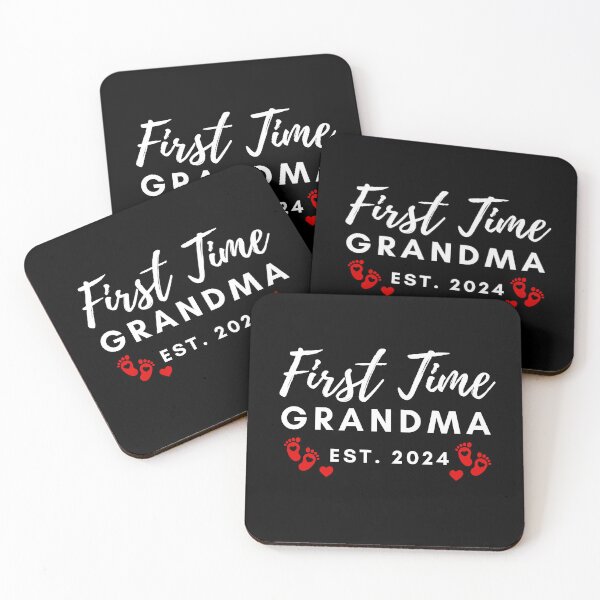 Item preview, First Time Grandma Est 2024 , Pregnancy Reveal , Promoted To Grandma, New Grandma , Grandma To Be, Grandmother 2024  designed and sold by Micro-dose.