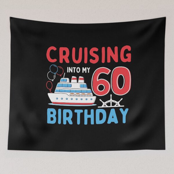 Item preview, Cruising Into My 60th Birthday Family Trip Cruise Squad designed and sold by Sasikharn.