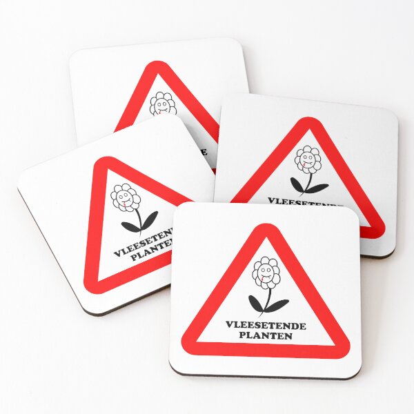 Item preview, Waarschuwingsbord - Vleesetende Planten designed and sold by ScienceCorner.