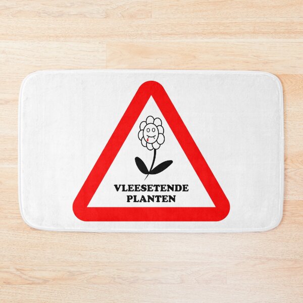 Item preview, Waarschuwingsbord - Vleesetende Planten designed and sold by ScienceCorner.