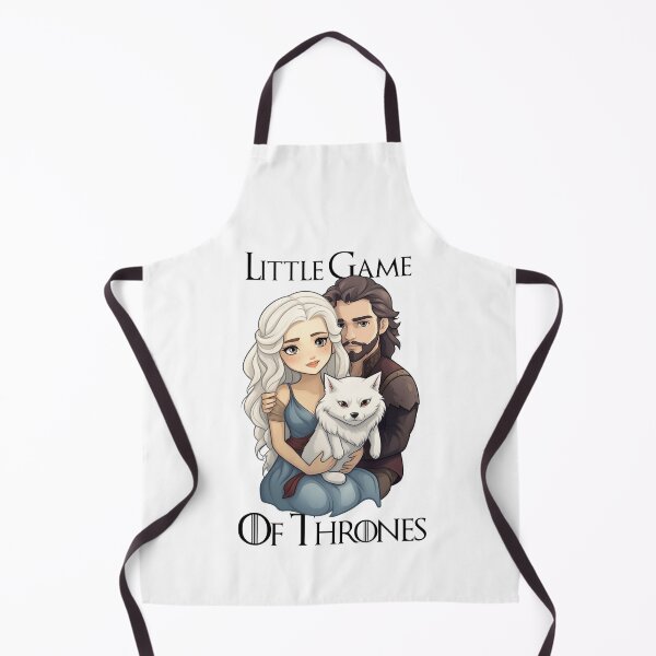 Item preview, Little Game Of Thrones / Khaleesi and Lord Snow designed and sold by itseostudio.