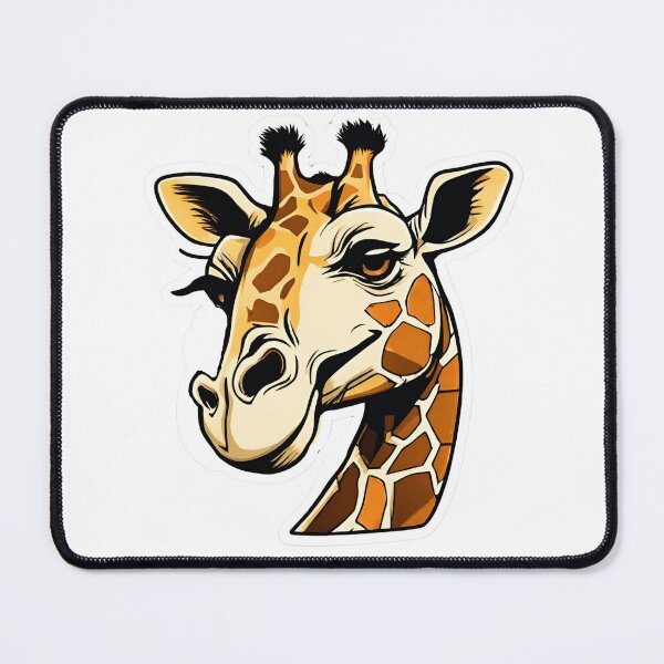 Item preview, Smiling giraffe designed and sold by ViaNature.