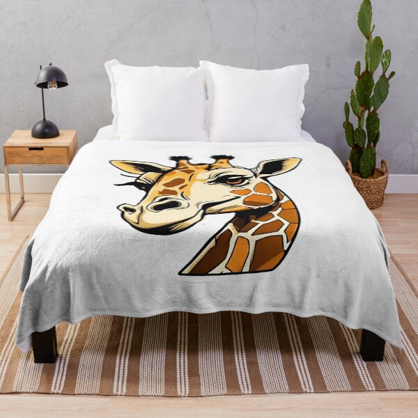 Item preview, Smiling giraffe designed and sold by ViaNature.