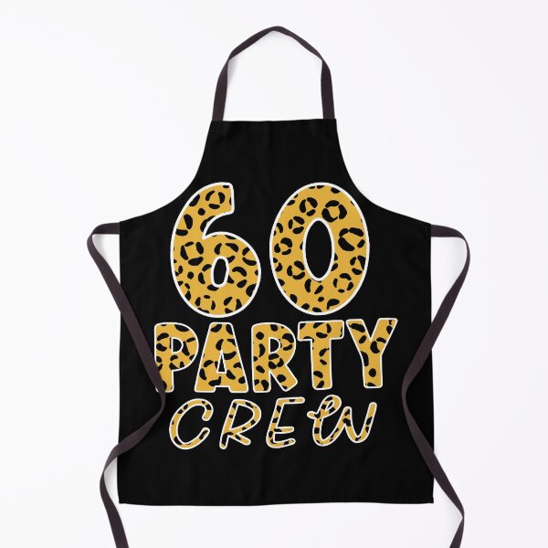 Item preview, 60 Party Crew Leopard 60th Birthday Squad designed and sold by Sasikharn.