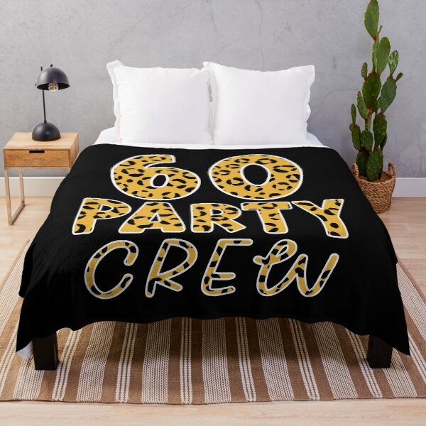 Item preview, 60 Party Crew Leopard 60th Birthday Squad  designed and sold by Sasikharn.