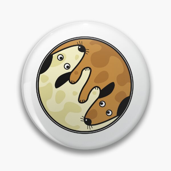 Item preview, perro yin yang designed and sold by itswallcraft.
