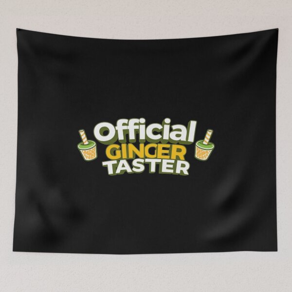 Item preview, "Humorous Authority: Official Ginger Taster" designed and sold by AI-volution.