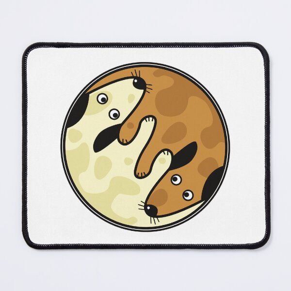 Item preview, dog yinyang designed and sold by itswallcraft.