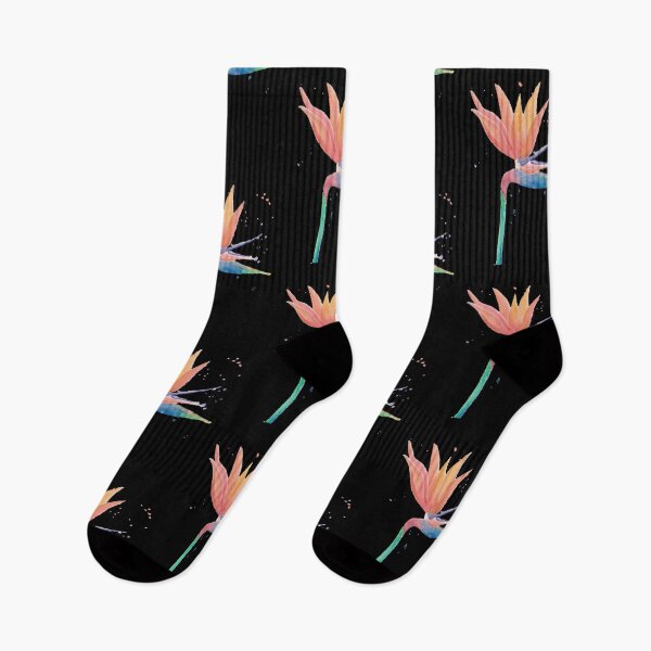 Item preview, Exotic Strelitzia in Watercolor designed and sold by Waterwillow Art.