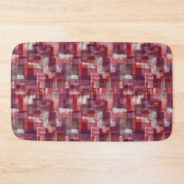 Item preview, Copy of pastel watercolor soft geometric red  designed and sold by Alessandro Remo Mazzoni Remotextiles.