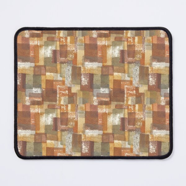 Item preview, Copy of pastel watercolor soft geometric orange brown designed and sold by Alessandro Remo Mazzoni Remotextiles.