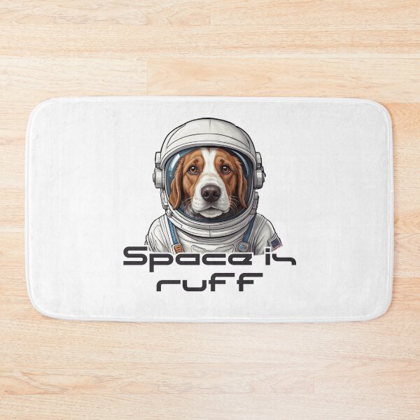 Item preview, space is ruff |funny space brittany spaniels designed and sold by MyLovelyDog.