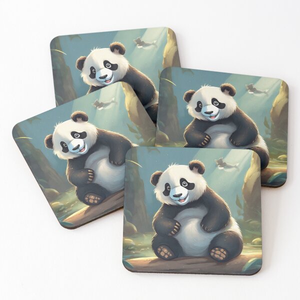 Item preview, Cute cartoon panda designed and sold by Westcoast Kids.