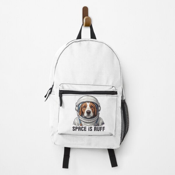 Item preview, space is ruff |funny space brittany spaniels designed and sold by MyLovelyDog.