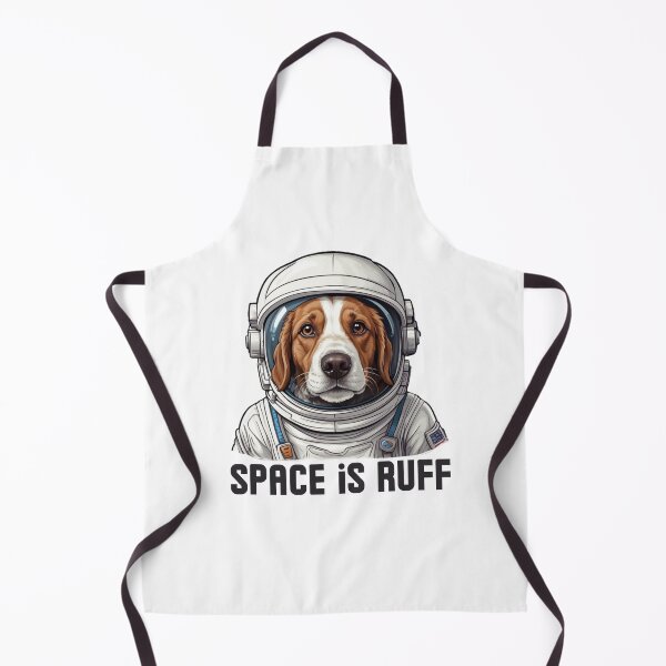 Item preview, space is ruff |funny space brittany spaniels designed and sold by MyLovelyDog.