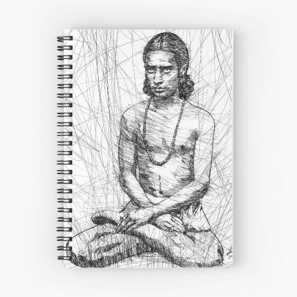 Item preview, PARAMAHANSA YOGANANDA ink portrait .3 designed and sold by lautir.