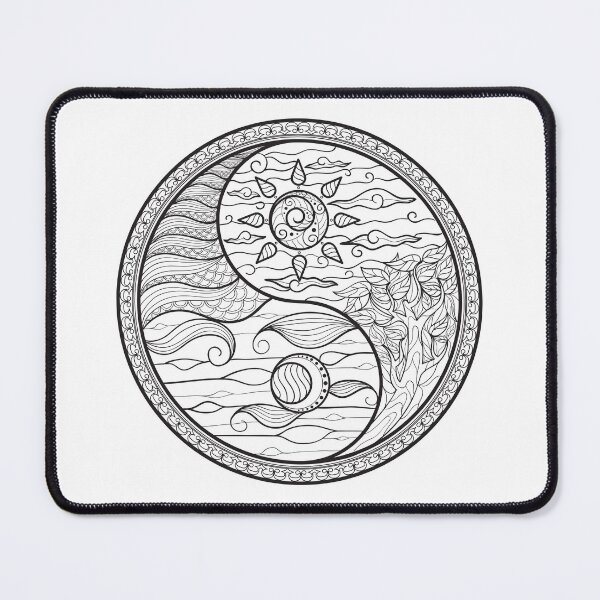 Item preview, yinyang sun designed and sold by itswallcraft.