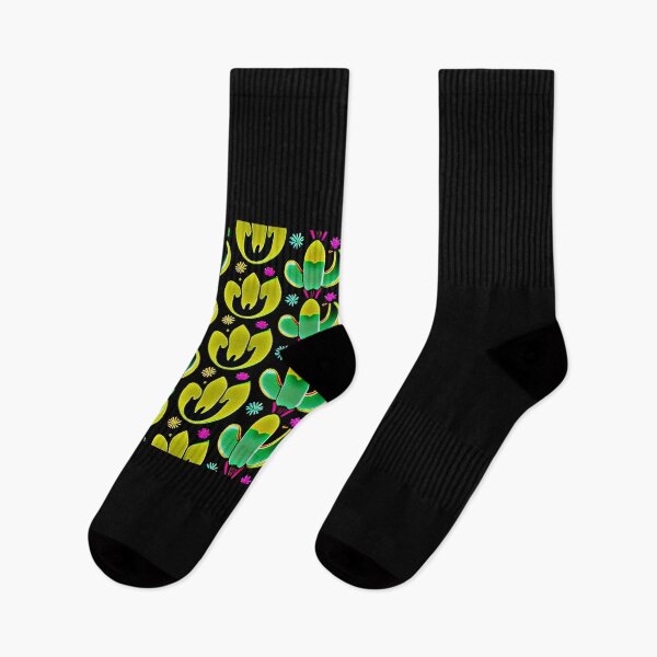 Item preview, Neon cactus pattern 2 designed and sold by Flowerslaps.