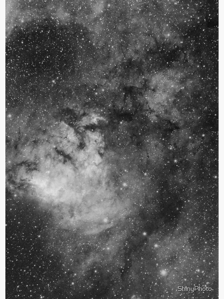 Thumbnail 3 of 3, Sticker, LDN 1269, Ced 214, Cepheus (black&white) designed and sold by ShinyPhoto.