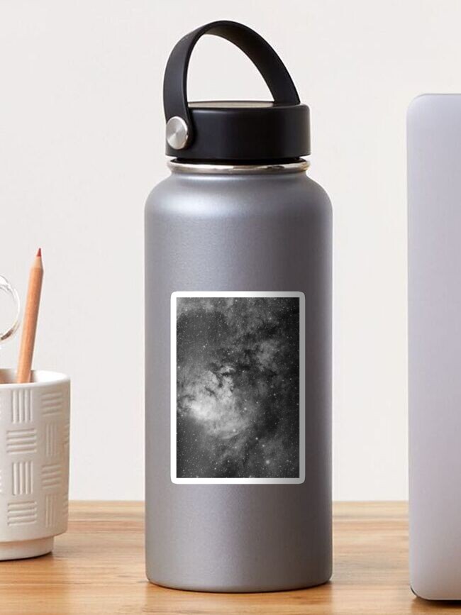 Thumbnail 1 of 3, Sticker, LDN 1269, Ced 214, Cepheus (black&white) designed and sold by ShinyPhoto.