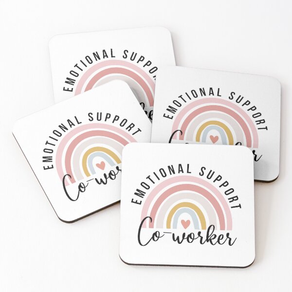 Item preview, Emotional Support Co-Worker Funny  designed and sold by Comfy Creations.
