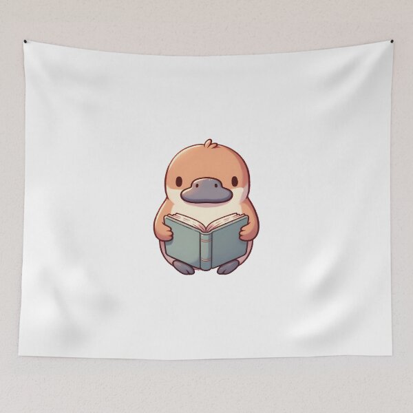 Item preview, Platypus Engrossed in a Good Book designed and sold by UmbrellaStudio1.