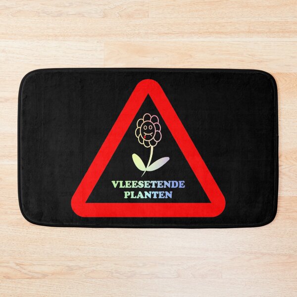 Item preview, Waarschuwingsbord - Vleesetende Planten designed and sold by ScienceCorner.