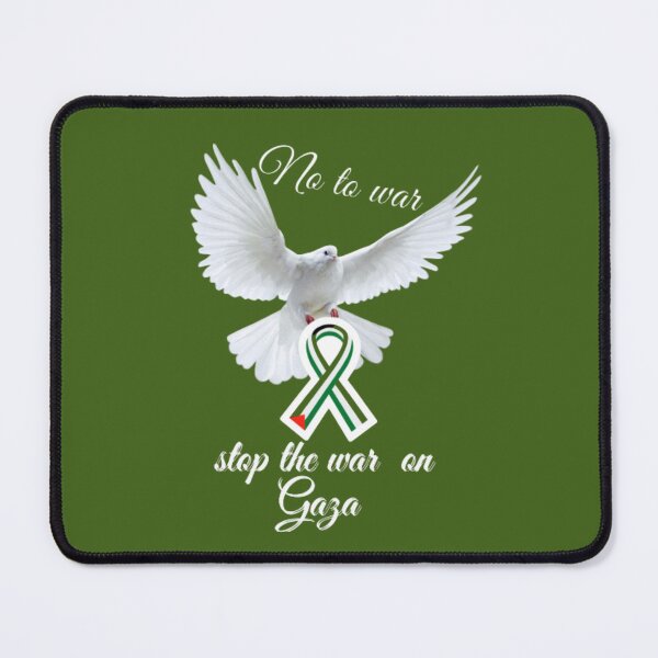 Item preview, Stop the war on Gaza and no to war T-shirt. designed and sold by hesham-alshaea.